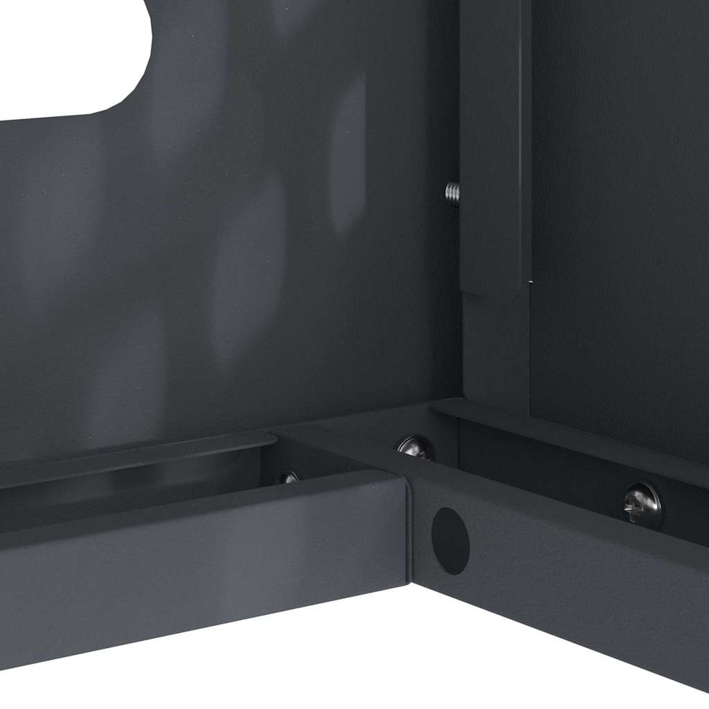 Κάλυμμα κλιματιστικού Ανθρακί 100 x 50 x 70 cm Ατσάλι - Pakobazaar