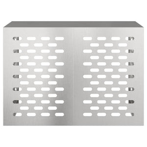 Κάλυμμα κλιματιστικού Ασημί 100 x 50 x 70 cm Ανοξείδωτο ατσάλι - Pakobazaar