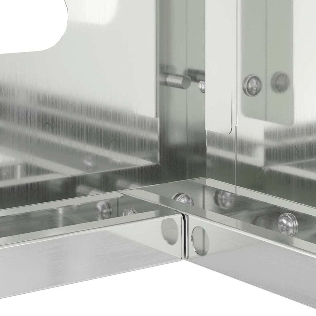 Κάλυμμα κλιματιστικού Ασημί 100 x 50 x 70 cm - Pakobazaar