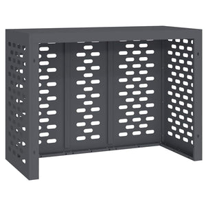 Κάλυμμα κλιματιστικού Ανθρακί 110 x 50 x 80 cm Ατσάλι - Pakobazaar