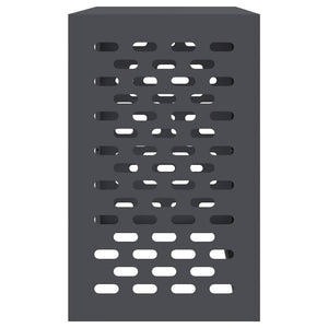 Κάλυμμα κλιματιστικού Ανθρακί 110 x 50 x 80 cm Ατσάλι - Pakobazaar
