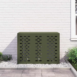 Κάλυμμα κλιματιστικού Λαδί 110 x 50 x 80 cm Ατσάλι - Pakobazaar