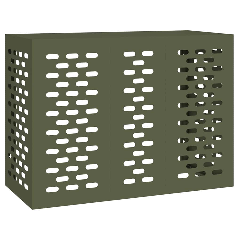 Κάλυμμα κλιματιστικού Λαδί 110 x 50 x 80 cm Ατσάλι - Pakobazaar