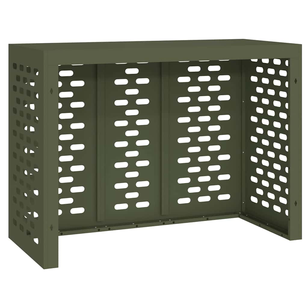 Κάλυμμα κλιματιστικού Λαδί 110 x 50 x 80 cm Ατσάλι - Pakobazaar