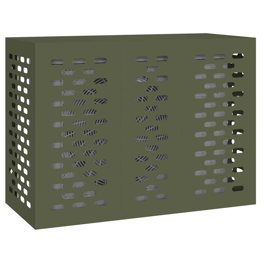 Κάλυμμα κλιματιστικού Λαδί 110 x 50 x 80 cm Ατσάλι - Pakobazaar