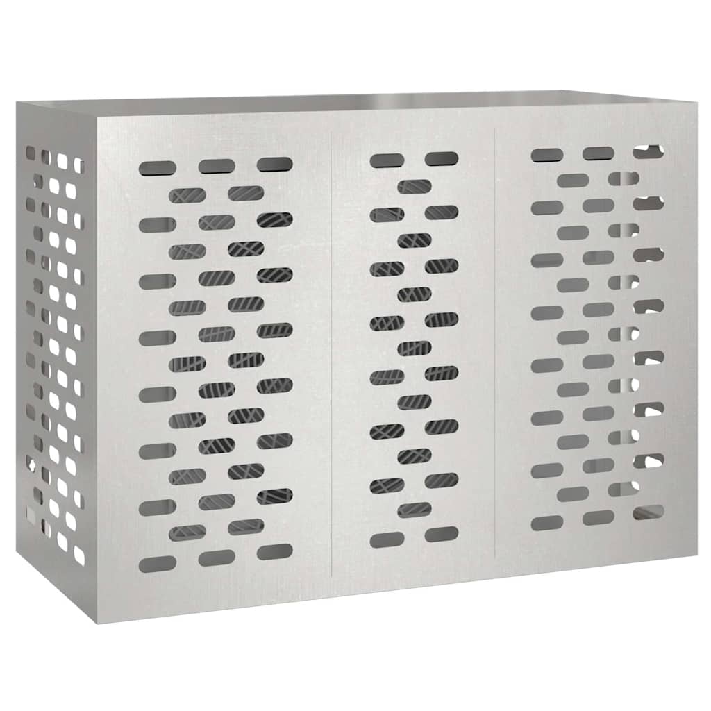 Κάλυμμα κλιματιστικού Ασημί 110 x 50 x 80 cm Ανοξείδωτο ατσάλι