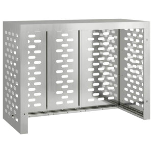 Κάλυμμα κλιματιστικού Ασημί 110 x 50 x 80 cm - Pakobazaar