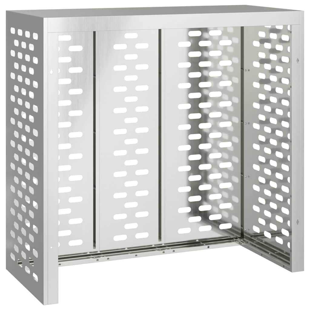 Κάλυμμα κλιματιστικού Ασημί 110 x 50 x 105 εκ - Pakobazaar