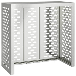 Κάλυμμα κλιματιστικού Ασημί 110 x 50 x 105 εκ - Pakobazaar