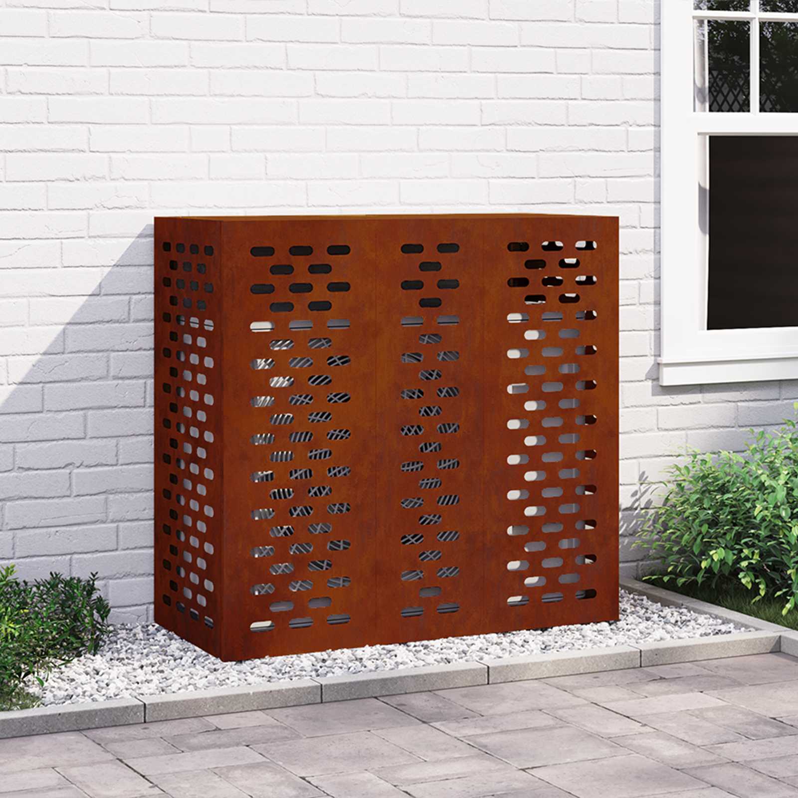 Κάλυμμα κλιματιστικού Σκ rusty 110 x 50 x 105 εκ - Pakobazaar