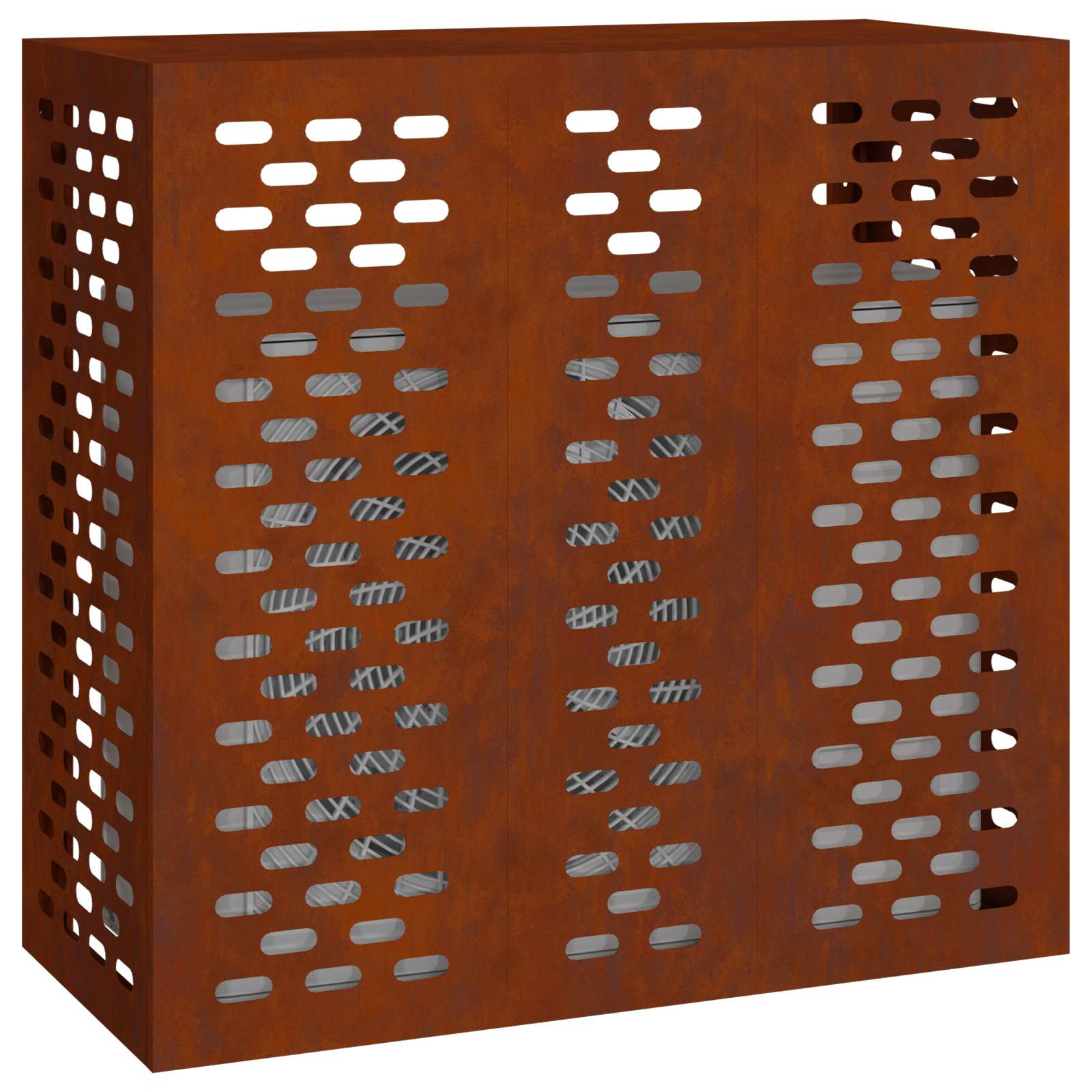Κάλυμμα κλιματιστικού Σκ rusty 110 x 50 x 105 εκ - Pakobazaar