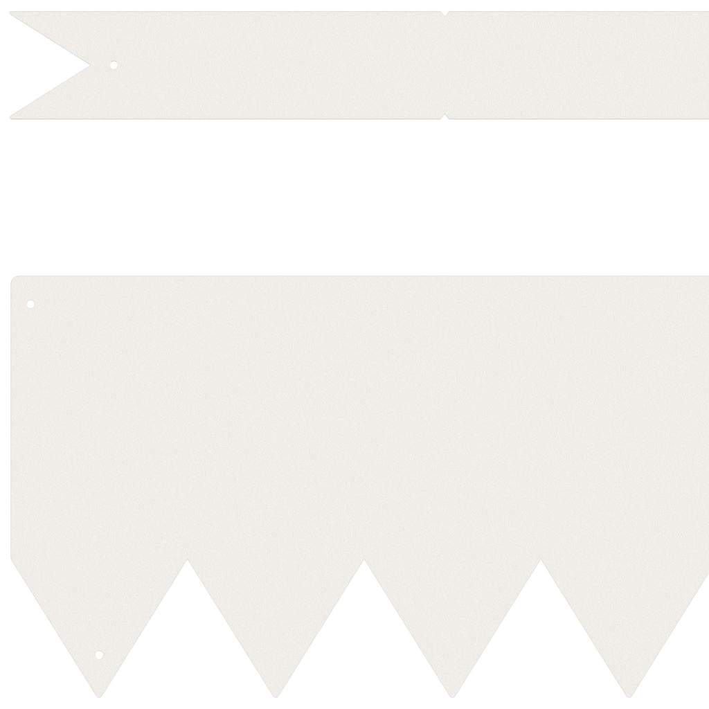 Περίγραμμα γκαζόν 10 pcs Λευκό 100 x 0.05 x 20 εκ