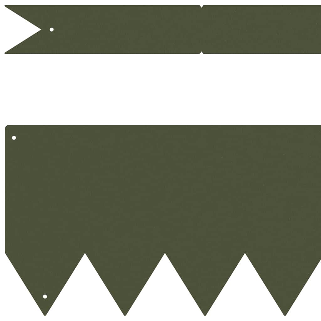 Περίγραμμα γκαζόν 50 pcs Ελιά Πράσινη 100 x 0.05 x 20 εκ