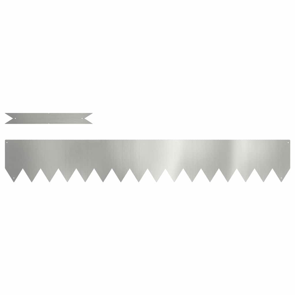 Περίγραμμα γκαζόν 50 pcs Ασημί 100 x 0.05 x 20 εκ - Pakobazaar
