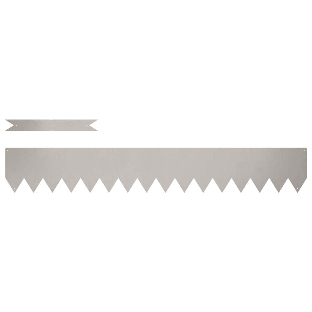 Περίγραμμα γκαζόν 10 pcs Καφέ 100 x 0.05 x 20 εκ - Pakobazaar