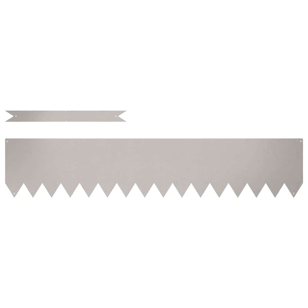 Περίγραμμα γκαζόν 10 pcs Καφέ 100 x 0.05 x 20 εκ - Pakobazaar