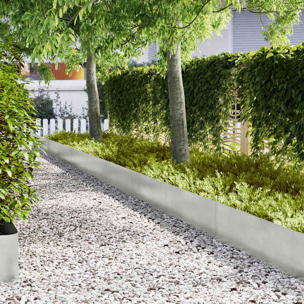 Περίγραμμα γκαζόν 20 pcs Ασημί 100 x 0.05 x 20 εκ