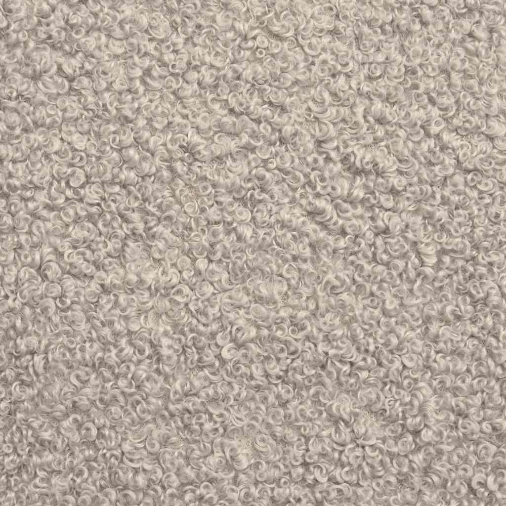 Πολυθρόνα Ανοιχτό γκρι 62 x 67 x 95,5 εκ Υφάσματος Sherpa