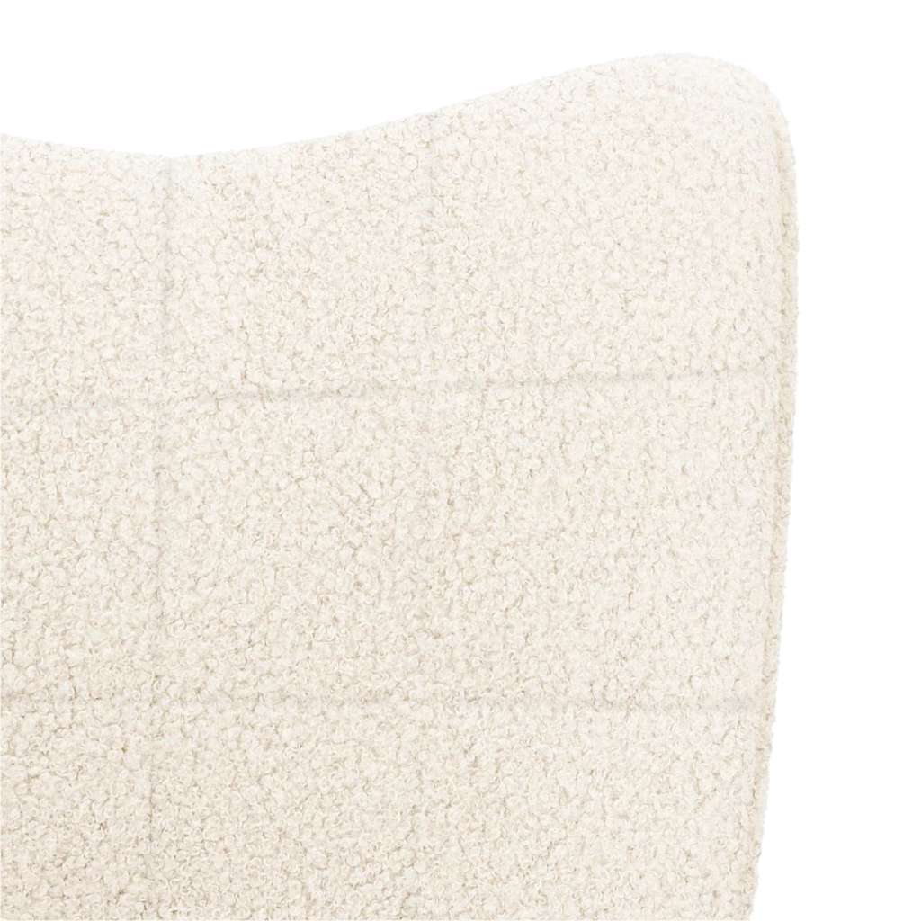 Πολυθρόνα Κρεμ 62 x 67 x 95,5 εκ Υφάσματος Sherpa