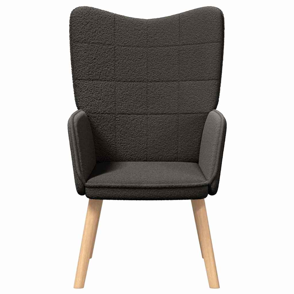 Πολυθρόνα Σκούρο Γκρι 62 x 67 x 95,5 εκ Υφάσματος Sherpa - Pakobazaar