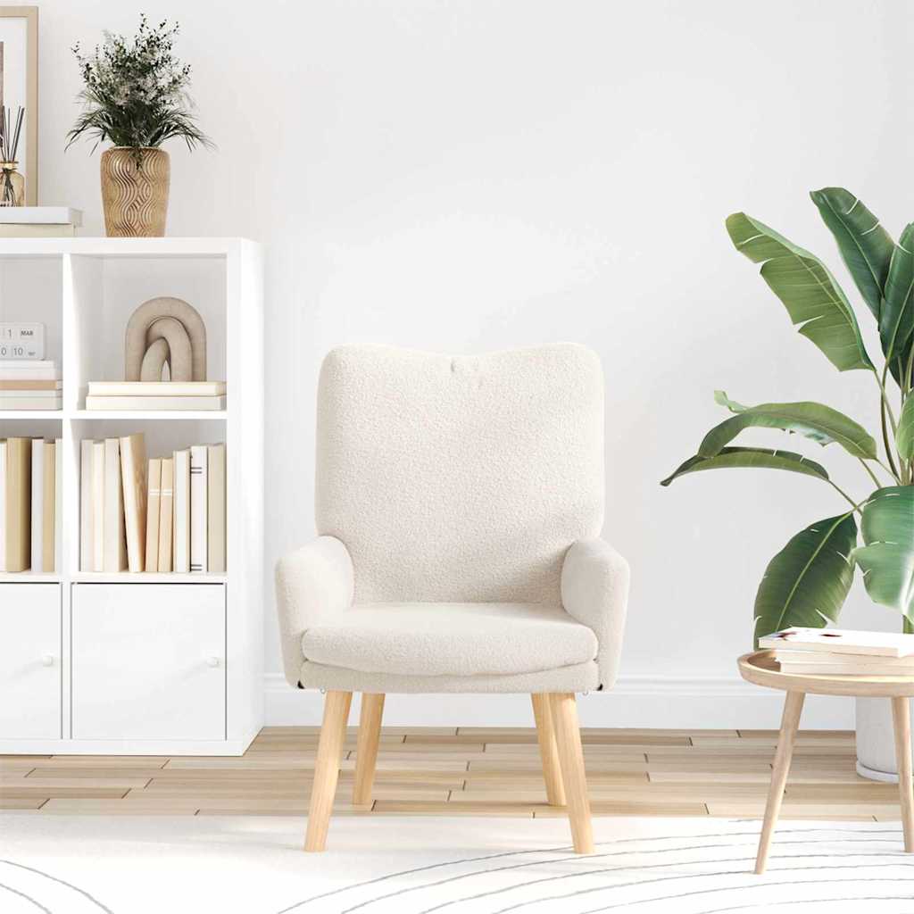 Πολυθρόνα Κρεμ 63 x 67 x 94 εκ. - Pakobazaar