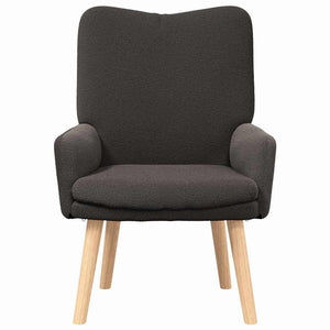 Πολυθρόνα Σκούρο Γκρι 63 x 67 x 94 εκ. - Pakobazaar