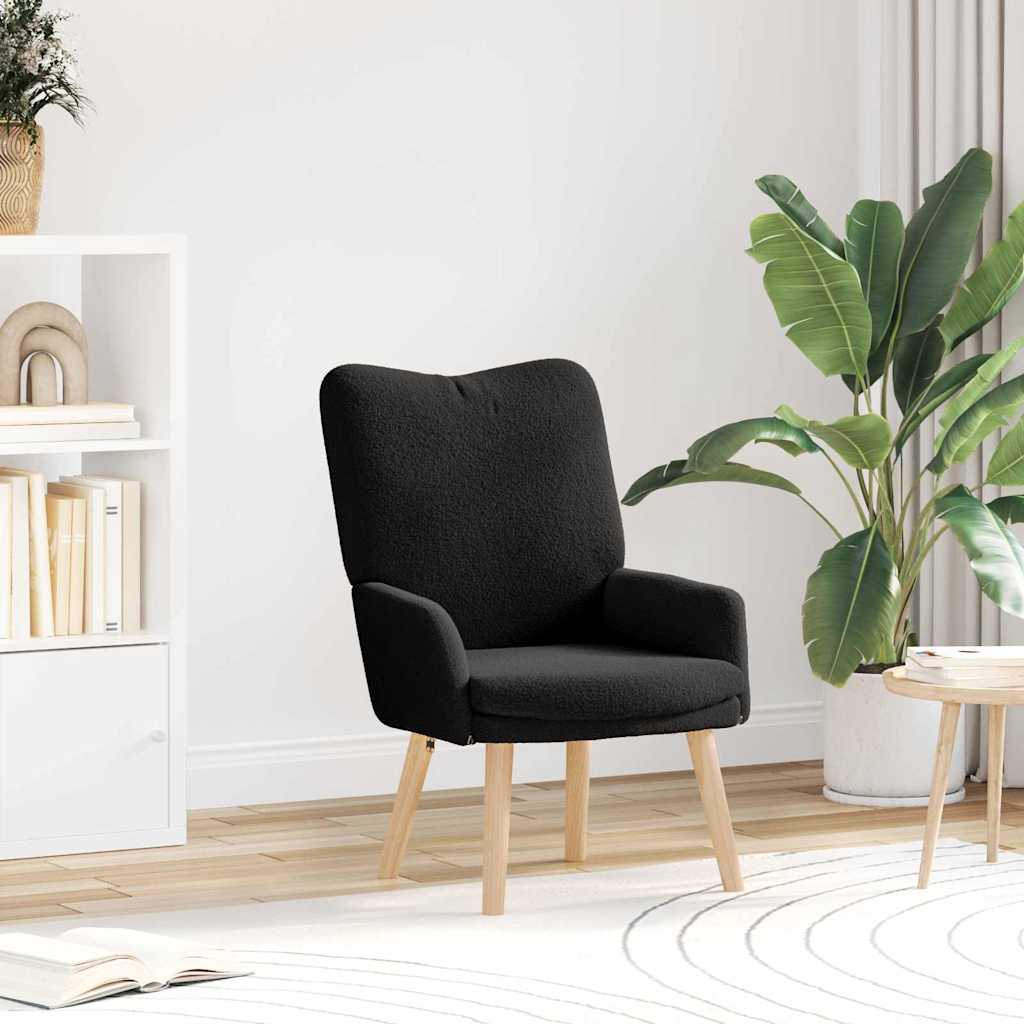 Πολυθρόνα Μαύρο 63 x 67 x 94 εκ. - Pakobazaar