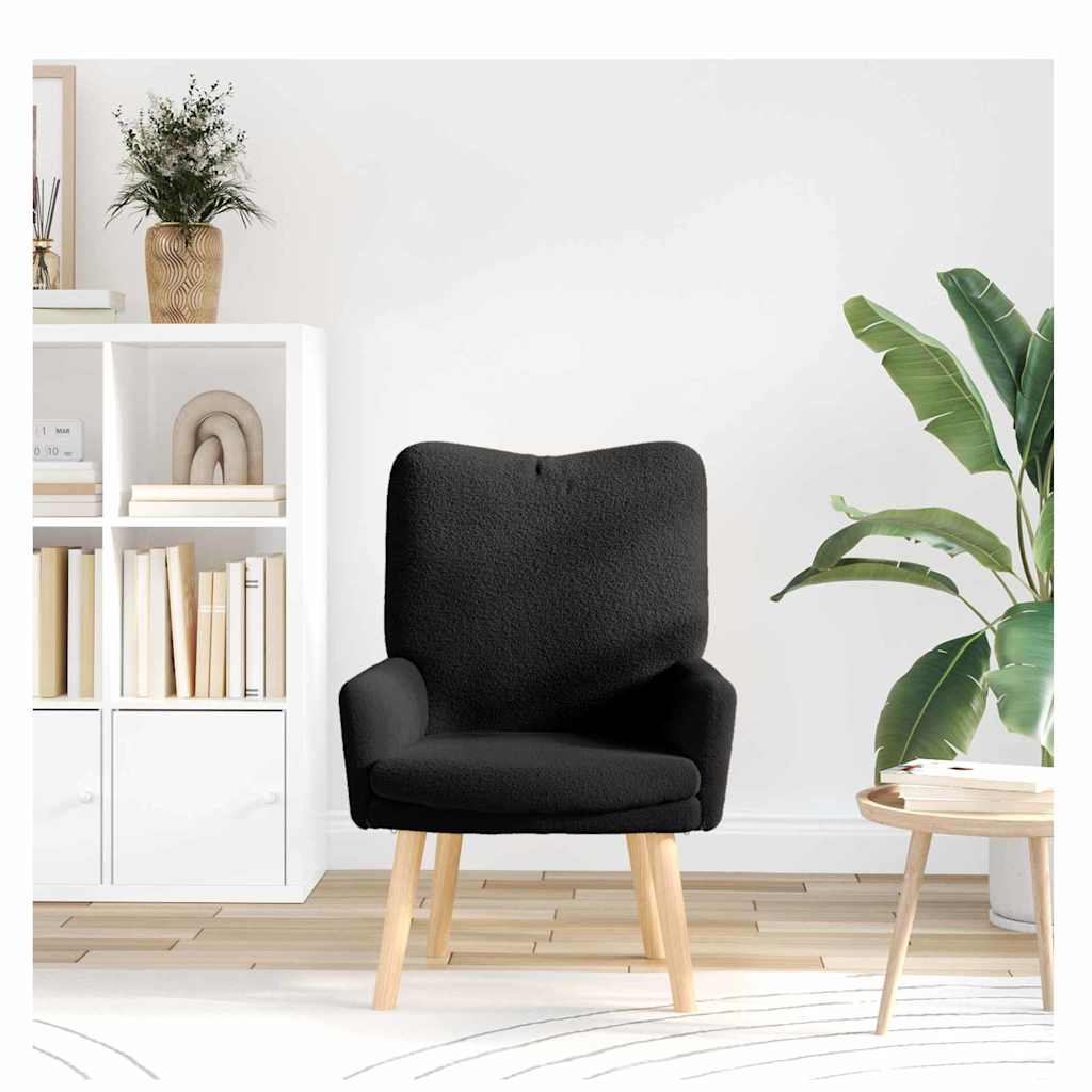 Πολυθρόνα Μαύρο 63 x 67 x 94 εκ. - Pakobazaar