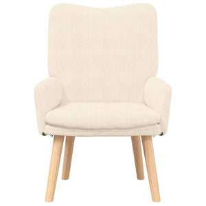 Πολυθρόνα Κρεμ 63 x 67 x 94 εκ. ύφασμα - Pakobazaar
