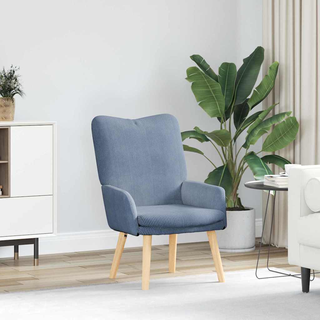 Πολυθρόνα Μπλε 63 x 67 x 94 εκ. ύφασμα - Pakobazaar