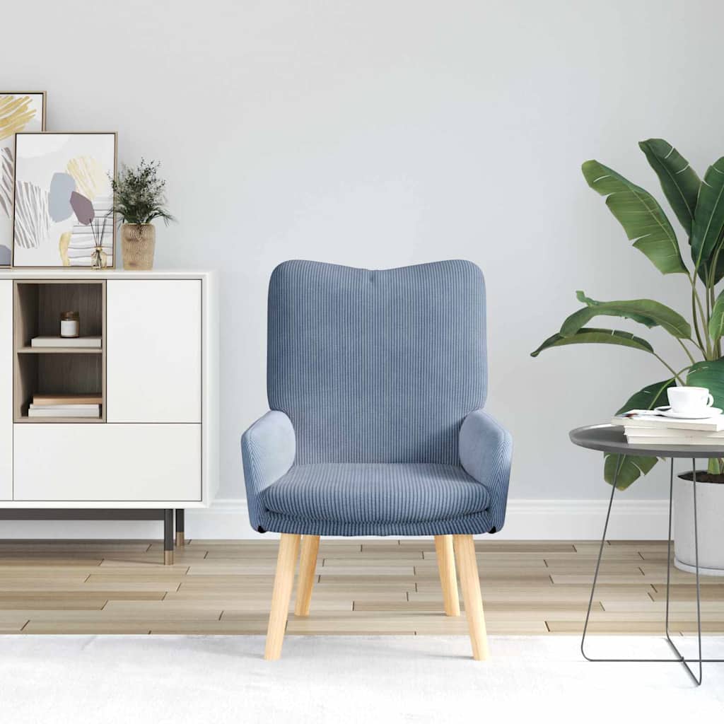 Πολυθρόνα Μπλε 63 x 67 x 94 εκ. ύφασμα - Pakobazaar