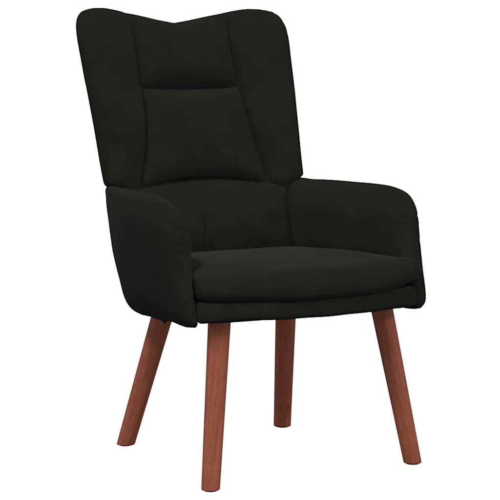 Πολυθρόνα Μαύρο 63 x 67 x 94 εκ. Βελούδο - Pakobazaar