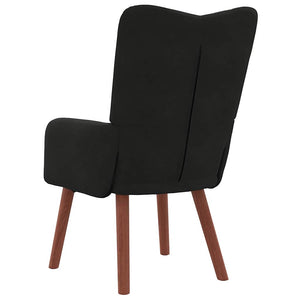 Πολυθρόνα Μαύρο 63 x 67 x 94 εκ. Βελούδο - Pakobazaar