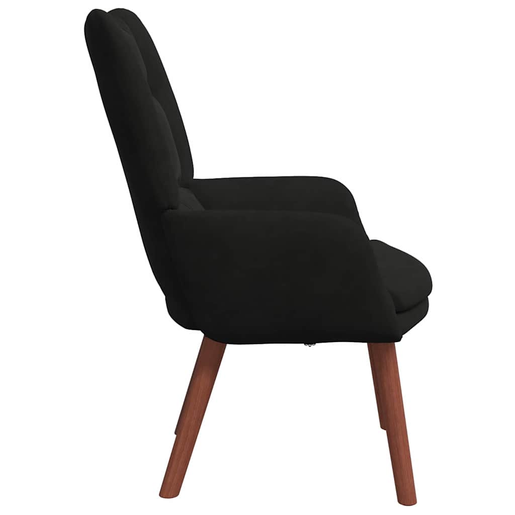 Πολυθρόνα Μαύρο 63 x 67 x 94 εκ. Βελούδο - Pakobazaar