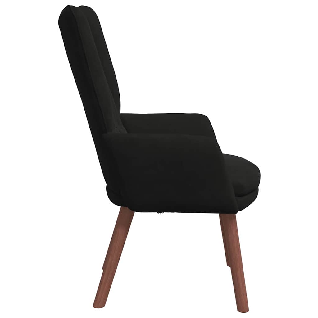 Πολυθρόνα Μαύρο 63 x 67 x 94 εκ. Βελούδο