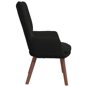 Πολυθρόνα Μαύρο 63 x 67 x 94 εκ. Βελούδο