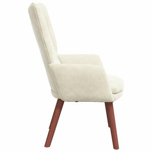 Πολυθρόνα Κρεμ 63 x 67 x 94 εκ. Βελούδο - Pakobazaar