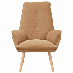 Πολυθρόνα Μπεζ 69 x 74 x 93 εκ. Υφάσματος Sherpa - Pakobazaar