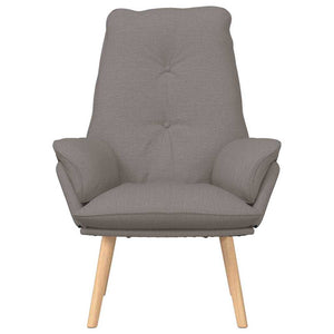 Πολυθρόνα Taupe 69 x 74 x 93 εκ. Ύφασμα και Κόντρα Πλακέ - Pakobazaar