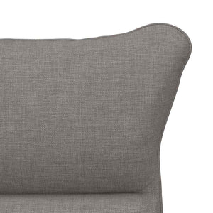 Πολυθρόνα Taupe 69 x 74 x 93 εκ. Ύφασμα και Κόντρα Πλακέ - Pakobazaar