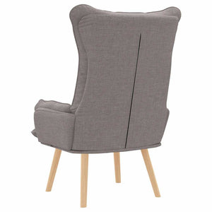 Πολυθρόνα Taupe 69 x 74 x 93 εκ. Ύφασμα και Κόντρα Πλακέ - Pakobazaar