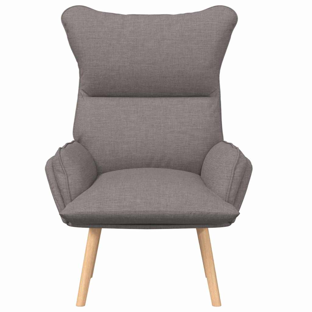 Πολυθρόνα Taupe 69 x 74 x 93 εκ. Ύφασμα και Κόντρα Πλακέ - Pakobazaar