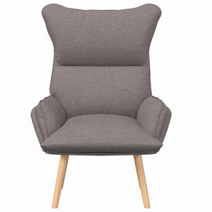 Πολυθρόνα Taupe 69 x 74 x 93 εκ. Ύφασμα και Κόντρα Πλακέ - Pakobazaar