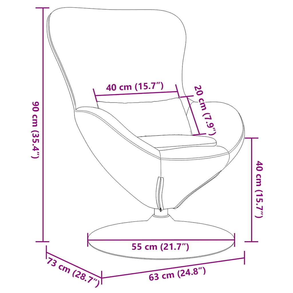 Κάθισμα-αυγό Μπλε Αστυνομίας Βελούδο - Pakobazaar