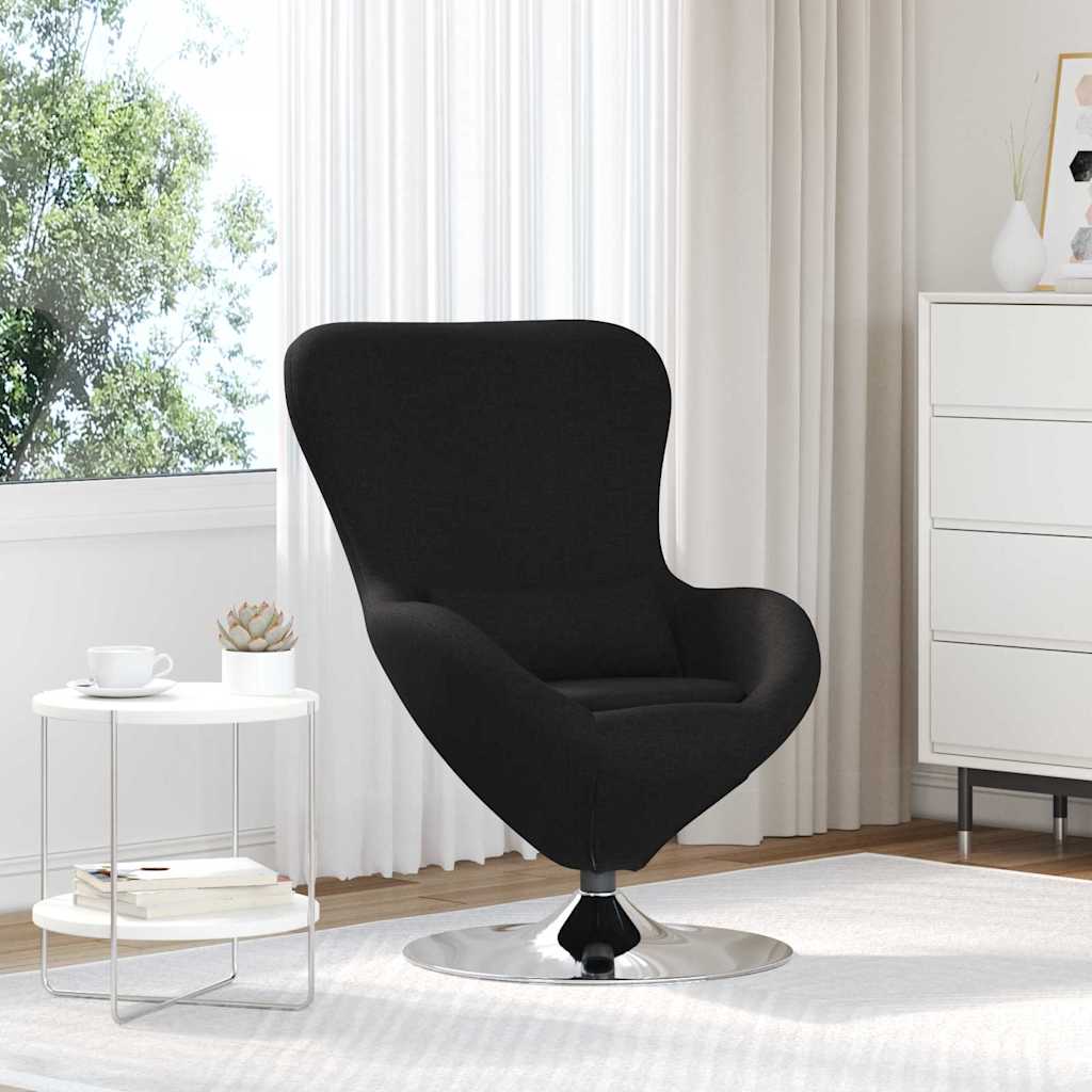 Κάθισμα-αυγό Μαύρο 63 x 73 x 90 εκ ύφασμα - Pakobazaar
