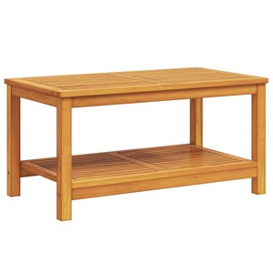 Τραπεζάκι Πλευράς Καφέ 90 x 50 x 45 cm Στερεό Ξύλο Ακακίας - Pakobazaar