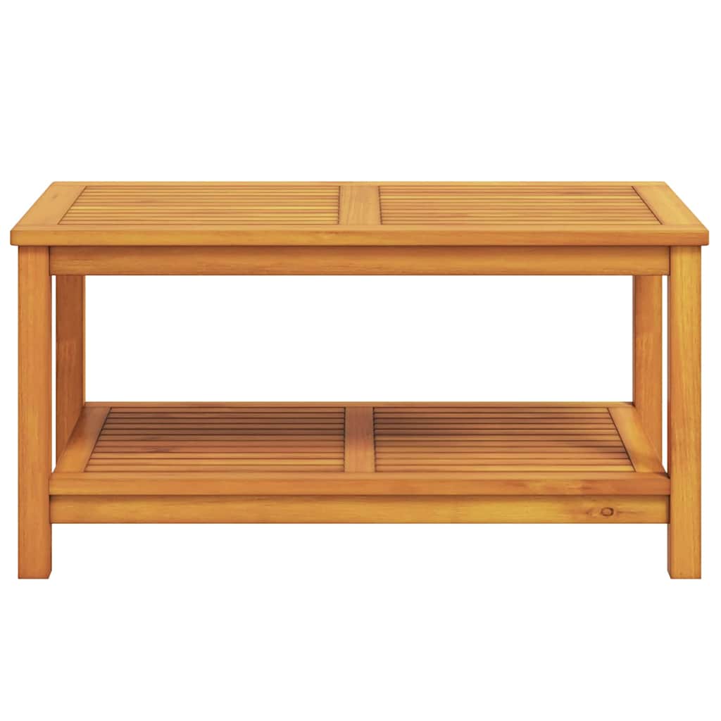 Τραπεζάκι Πλευράς Καφέ 90 x 50 x 45 cm Στερεό Ξύλο Ακακίας - Pakobazaar