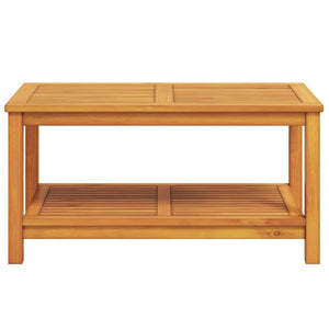 Τραπεζάκι Πλευράς Καφέ 90 x 50 x 45 cm Στερεό Ξύλο Ακακίας - Pakobazaar