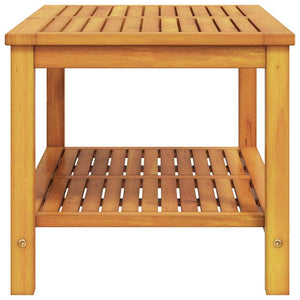 Τραπεζάκι Πλευράς Καφέ 90 x 50 x 45 cm Στερεό Ξύλο Ακακίας - Pakobazaar