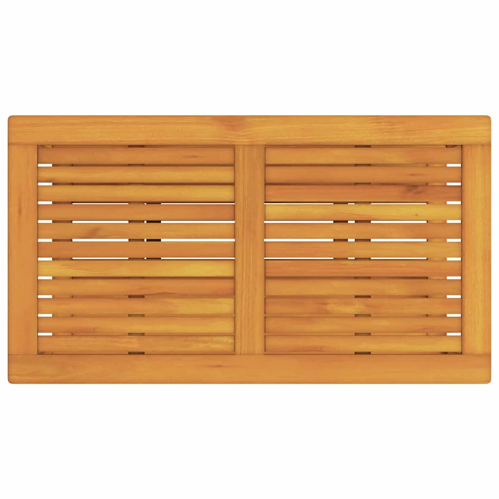 Τραπεζάκι Πλευράς Καφέ 90 x 50 x 45 cm Στερεό Ξύλο Ακακίας - Pakobazaar